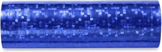 Holograficzne niebieskie serpentyny 3,8 m