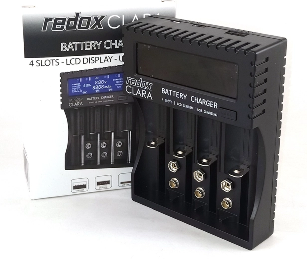 Ładowarka Redox Clara do AA/AAA (4 sloty)