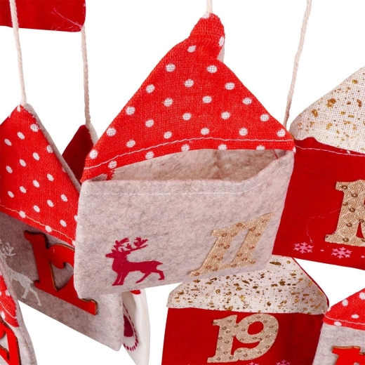 Mięciutki filc ze świątecznymi motywami