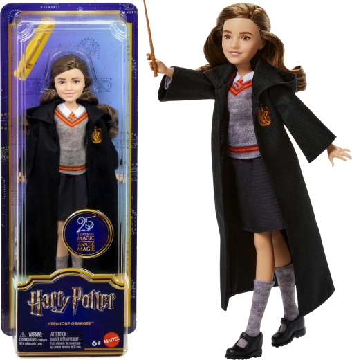 Lalka Harry Potter Hermiona Granger z różdżką