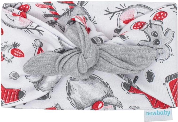 Stylowa opaska z węzłem w zestawie