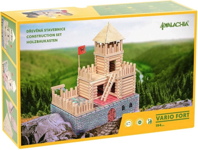 Walachia Vario Fort drewniany zestaw konstrukcyjny twierdzy