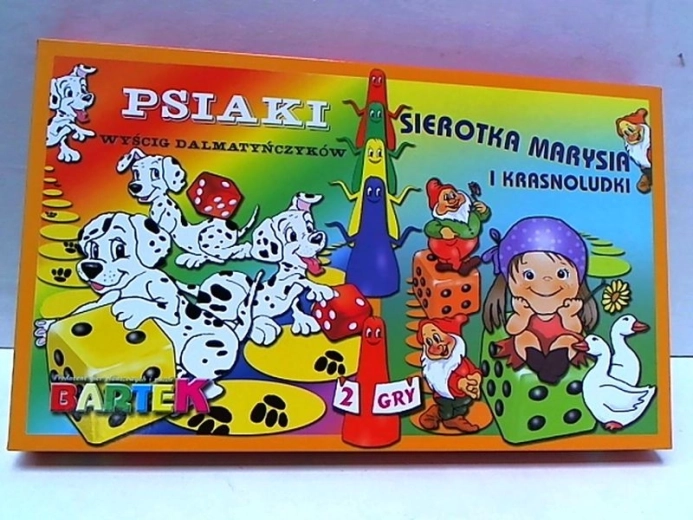 2 gry Sierotka Marysia / Psiaki