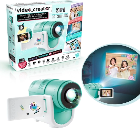 Creator kamera i wideoprojektor 3w1 dla dzieci