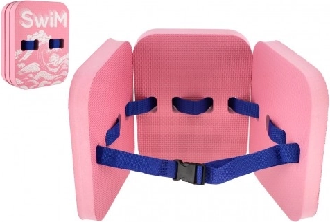 Pianowy pas i deska do pływania SWIM, różowy, 18,5 × 24 cm