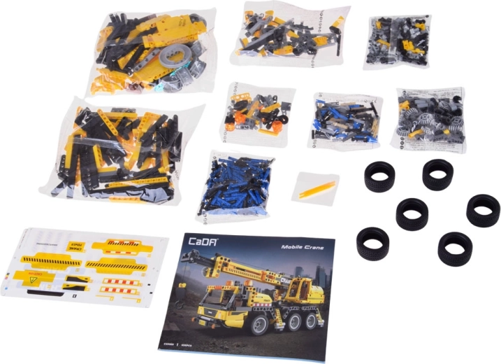 658 elementów, naklejki i przejrzysta instrukcja