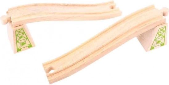 Tory nadjazdowe z filarami 2 szt. Bigjigs Rail