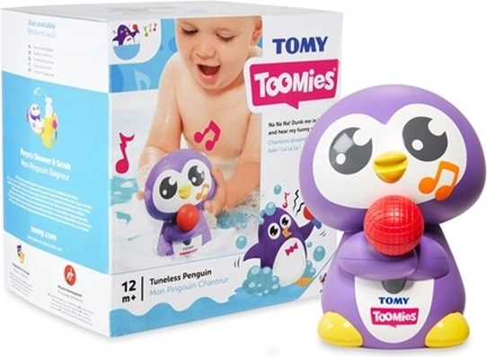 TOMY kąpiący się pingwin