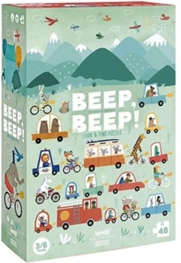 Wielkie puzzle Tut Tut Jedziemy! - LONDJI