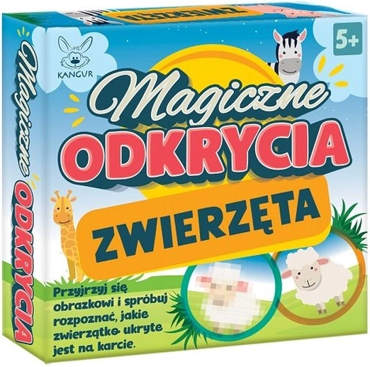 Magiczne odkrycia: Zwierzęta – spostrzegawcza gra karciana