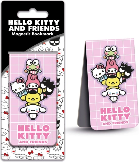 Hello Kitty magnetyczna zakładka różowa