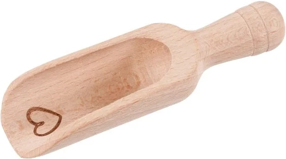 Goki drewniana łopatka 10 cm - 1 sztuka