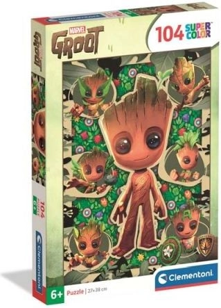 Puzzle Clementoni 104 elementy Marvel Groot