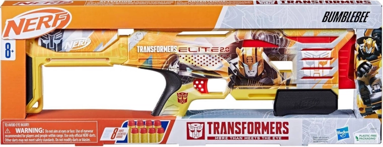 8 piankowych strzałek Nerf Elite w zestawie