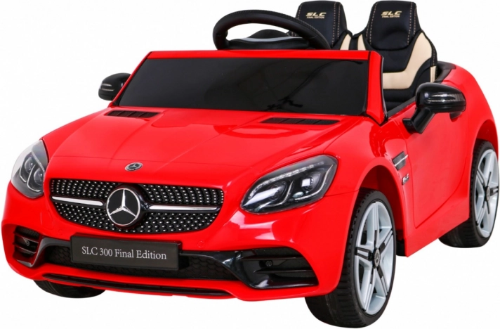 Elektryczny samochodzik dla dzieci Mercedes-Benz SLC 300 – Czerwony