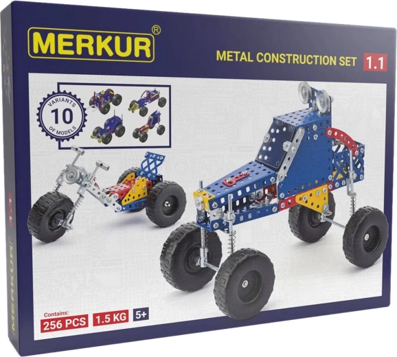 Merkur metalowy zestaw konstrukcyjny Extreme Buggy 256 elementów