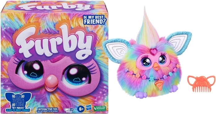 Hasbro Furby tie-dye (wersja angielska) - 1 sztuka