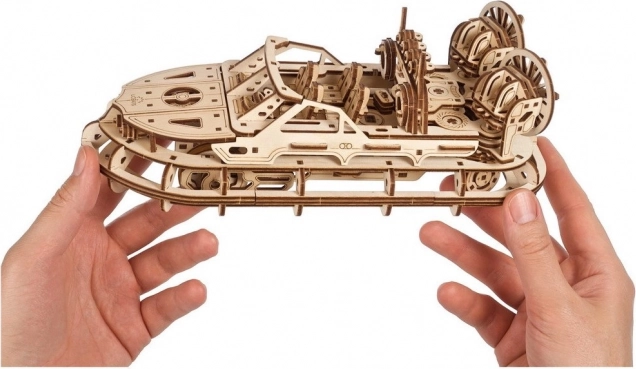 Szczegółowe drewniane puzzle 3D dla średnio zaawansowanych