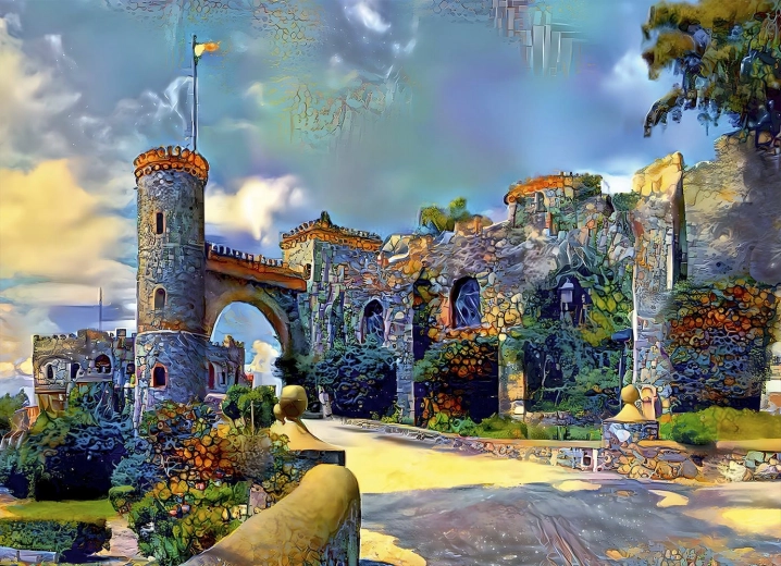 Puzzle Castillo de Santa Cecilia, Guanajuato, Meksyk 1000 elementów