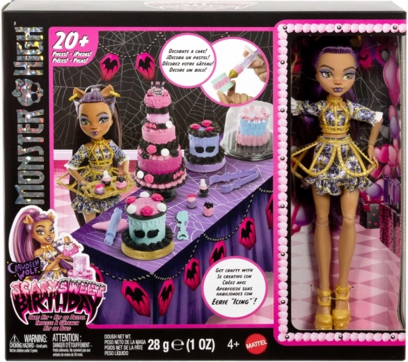 Monster High straszliwie słodkie urodziny – Clawdeen Wolf zestaw do dekorowania tortów