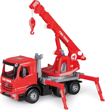 Lena żuraw samochodowy Mercedes Actros czerwony 70 cm