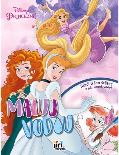 Disney Księżniczki – malowanie wodą A4
