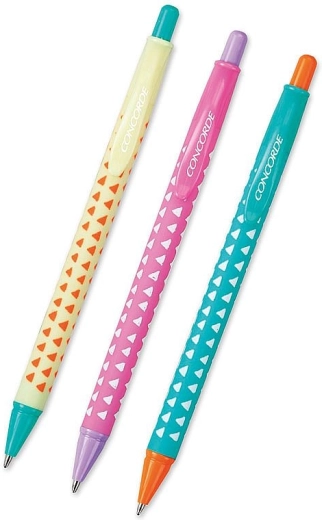 Długopis kulkowy CONCORDE Crazy, kolory pastelowe