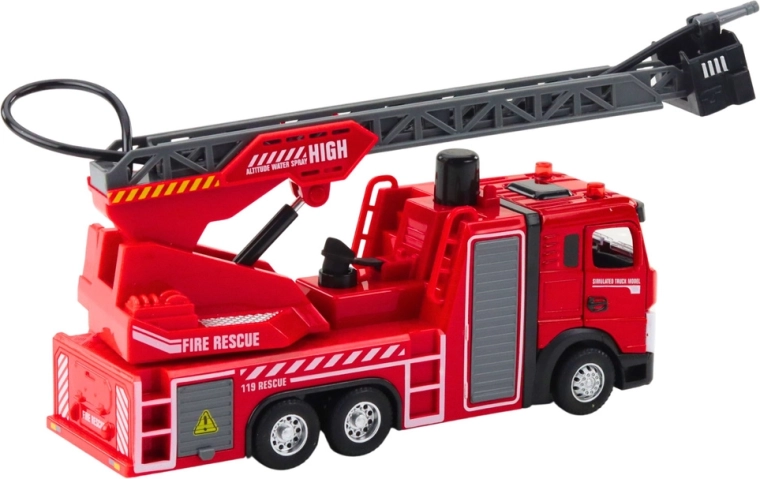 Prawdziwe spryskiwanie wodą do akcyjnej akcji ratunkowej