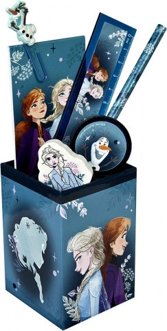 Kubek z przyborami do pisania FROZEN