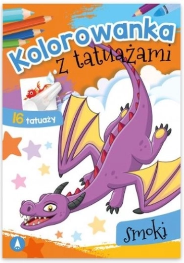 Smoko Tattoo: kolorowanki i zmywalne tatuaże – smoki