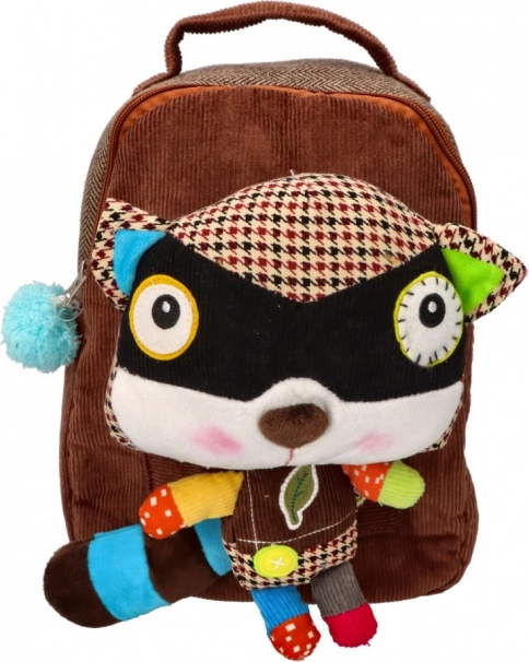 Dziecięcy plecak EcoSnoopers z szopem