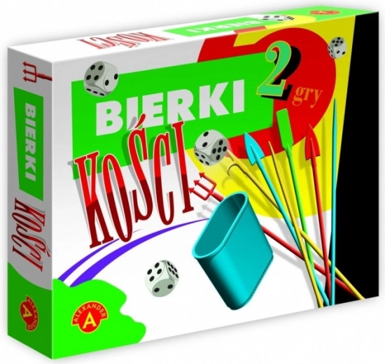 2w1 Hulaj kości i bierki