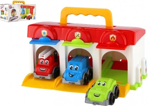 Garaż z autami i akcesoriami Technok Toys