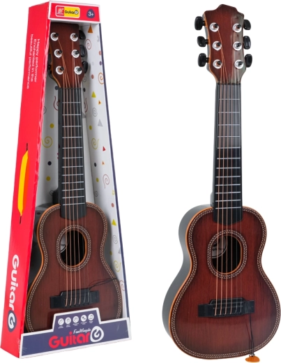 Dziecięca klasyczna gitara ciemnobrązowa – 1 sztuka