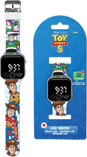 Dziecięcy zegarek LED Toy Story 5 Woody