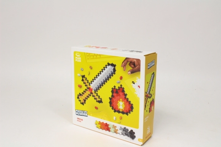 Plus-Plus Puzzle by Number przygoda z mieczem, 250 elementów