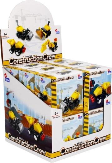 4 maszyny budowlane w jednej serii