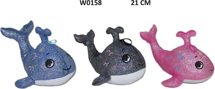 Figurka wieloryba Wieloryb 21 cm (3 warianty kolorystyczne)