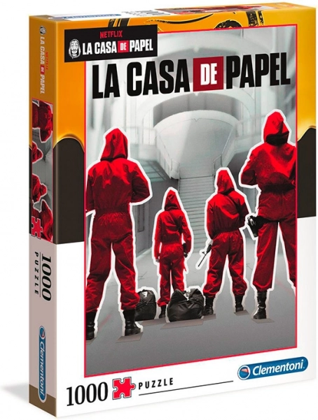 Puzzle 1000 elementów La Casa de Papel