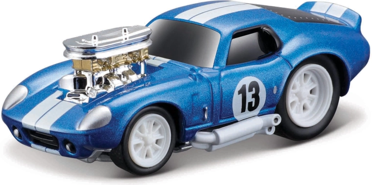 Maisto Muscle Machines Shelby Cobra Daytona Coupe niebieski 1:64