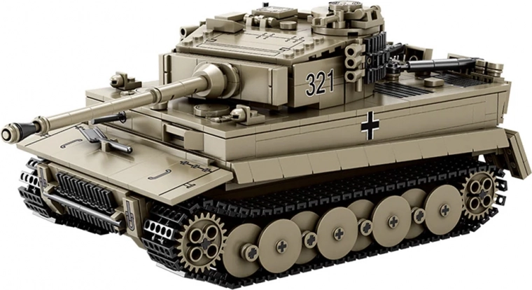 Zestaw konstrukcyjny czołgu Tiger I World of Tanks 1:28
