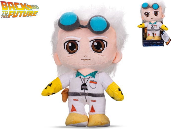 Pluszowa figurka dr. Emmetta Browna – Powrót do przyszłości (30 cm)