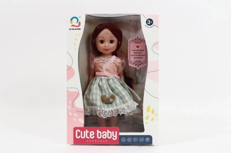 Lalka 27 cm w sukience