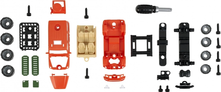 Budowanie i rozkręcanie prawdziwym śrubokrętem