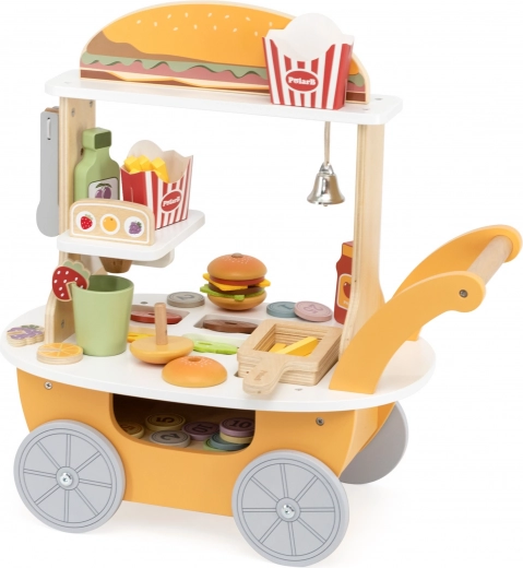 Mobilny stragan do zabawy w restaurację