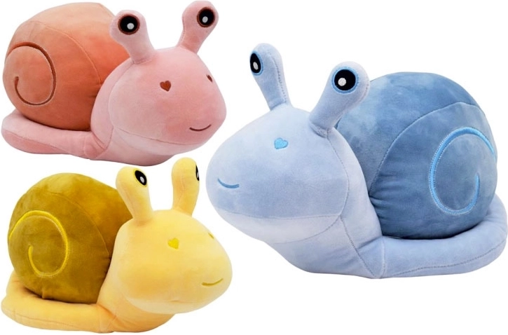 Pluszowy ślimak 38 × 20 cm