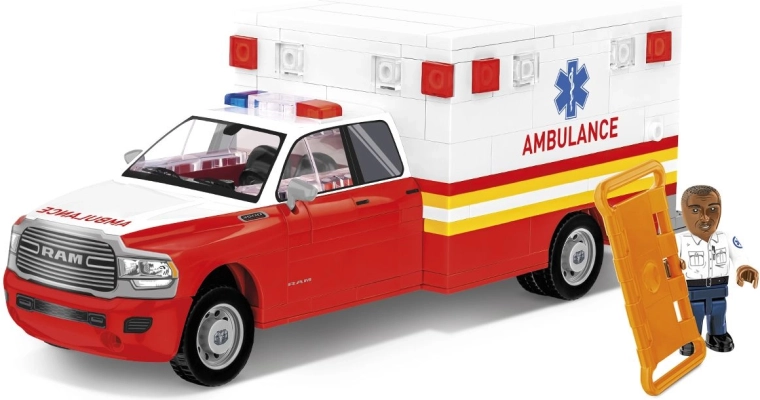 Realistyczna karetka RAM 3500 w skali 1:35