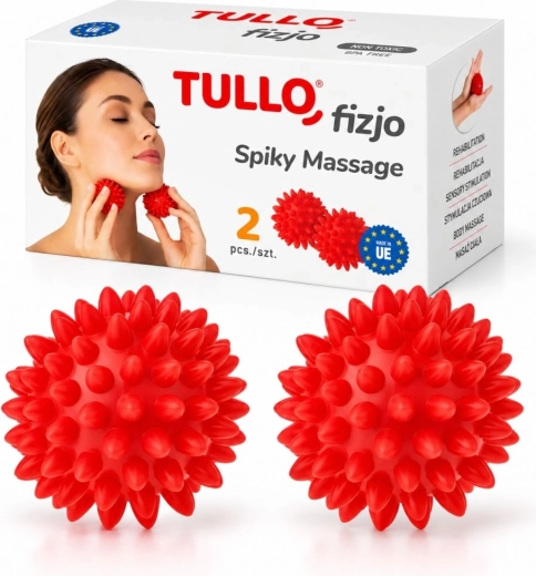 Tullo zestaw 2 piłek do fizj masażu
