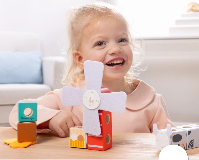 Interaktywny wiatrak i wesołe motywy farmerskie