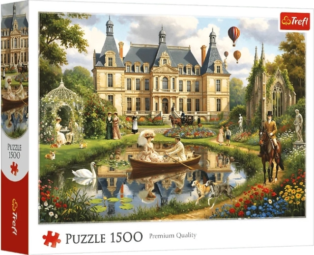 Puzzle Pałac nad wodą 1500 elementów